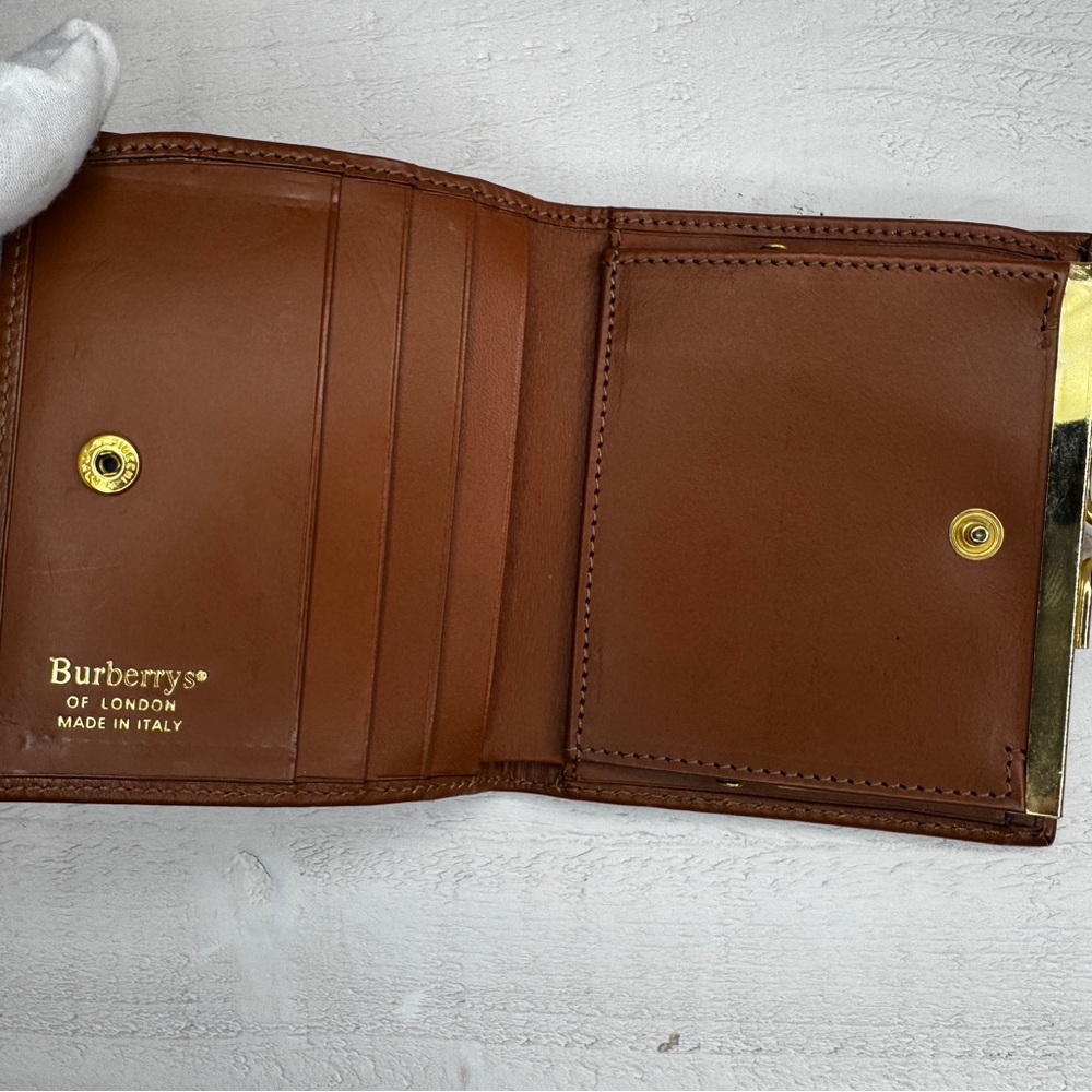 Burberrys of London Vintage Nova Check Kisslock Wallet | Made in Italy - Picture 6 of 11